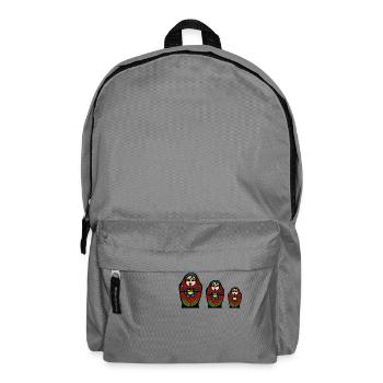 matryoshka - Rucksack - Mittelgrau - Vorne