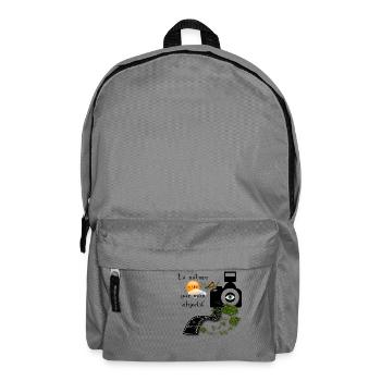 photographie - Sac à dos - gris éléphant - Devant