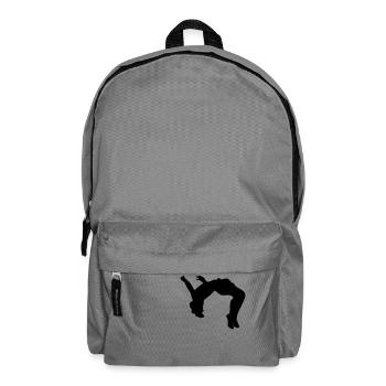 Backflip, Rückwärtsalto - Rucksack - Mittelgrau - Vorne