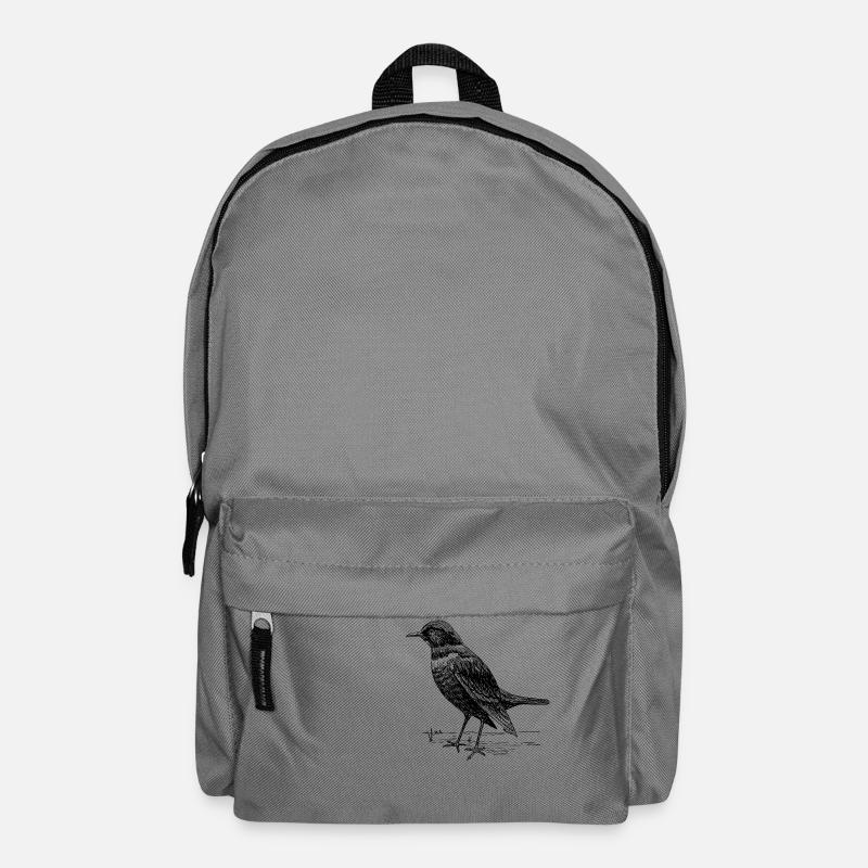 Amsel - Rucksack - Mittelgrau