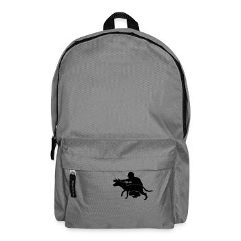Rettungshund_cb2 - Rucksack - Mittelgrau - Vorne