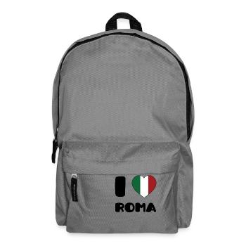 I Love Roma - Rucksack - Mittelgrau - Vorne