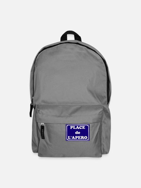 Platte anstelle der Aperitif - Rucksack - Mittelgrau