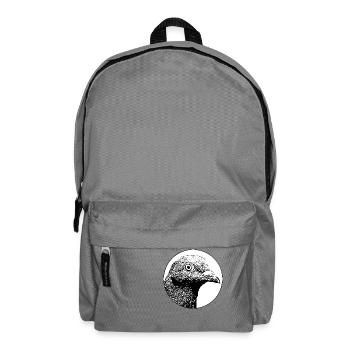 Digital Direkt - Natur Vogel Bird Freedom Freiheit - Backpack - elephant grey - Front