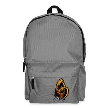 Beautiful butterfly perfect as a gift idea - Backpack - elephant grey - Front