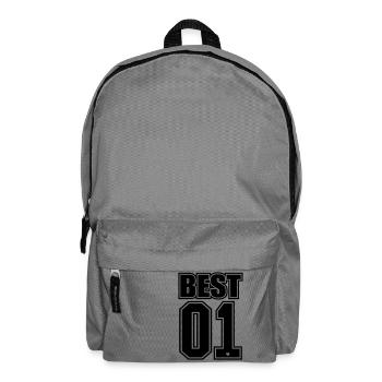 Meilleurs amis pour toujours / amis cadeau 1 - Sac à dos - gris éléphant - Devant