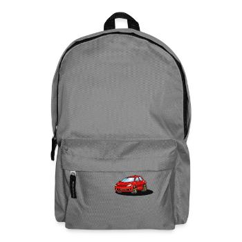red_car - Backpack - elephant grey - Front