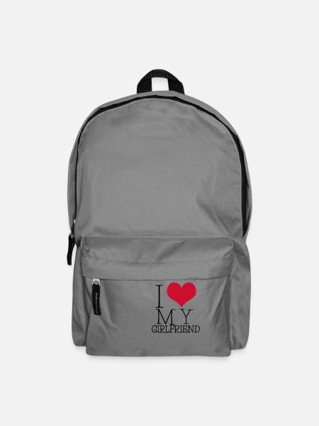 i love my girl - Rucksack - Mittelgrau