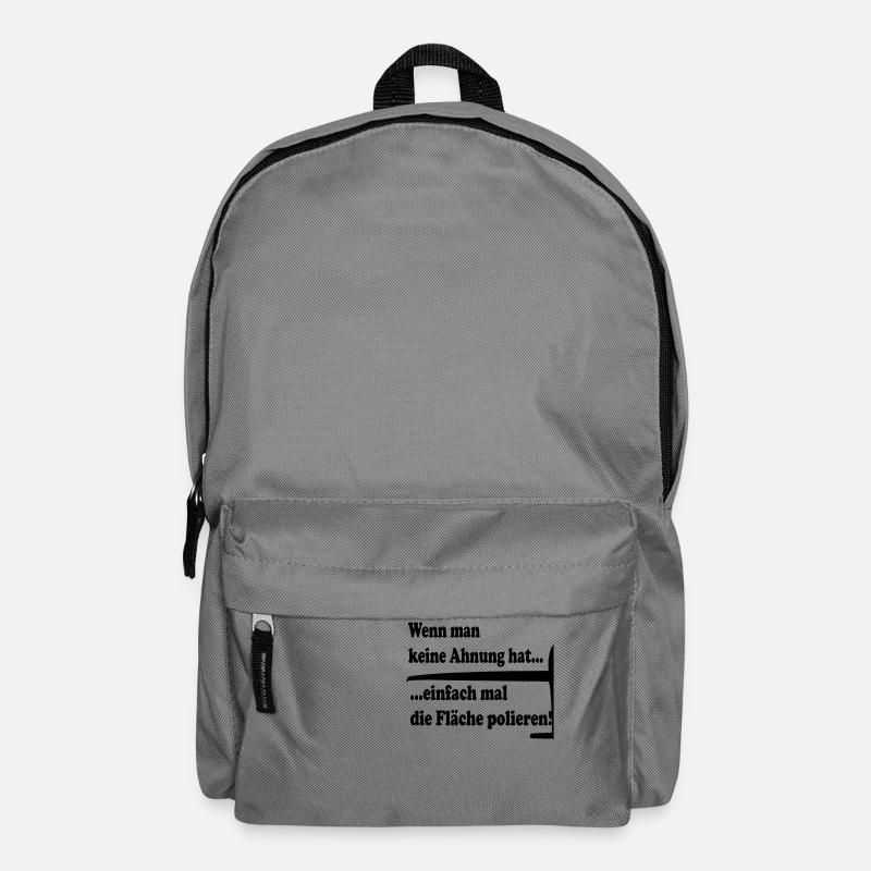 Polieren - Rucksack - Mittelgrau
