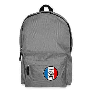france logo - Sac à dos - gris éléphant - Devant