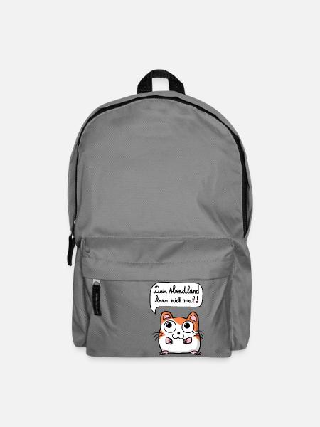 Dein Abendland - Rucksack - Mittelgrau