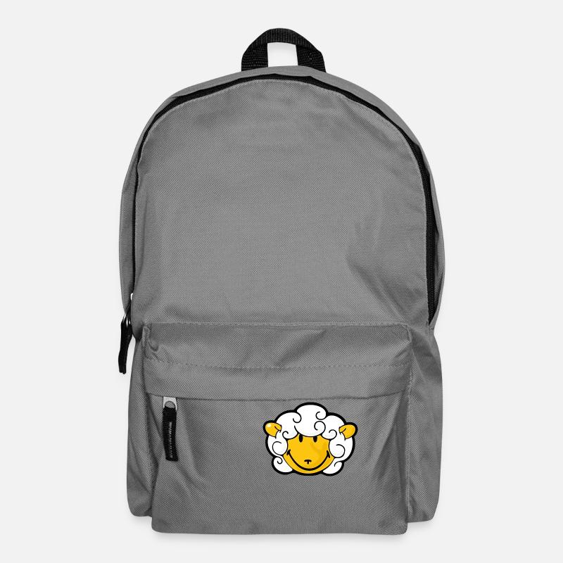 Smiley Sheep - Rucksack - Mittelgrau
