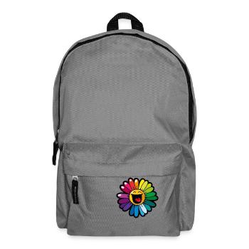 Smiley Colourful Daisy - Rucksack - Mittelgrau - Vorne