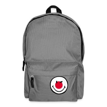 Smiley Flag Japan - Backpack - elephant grey - Front