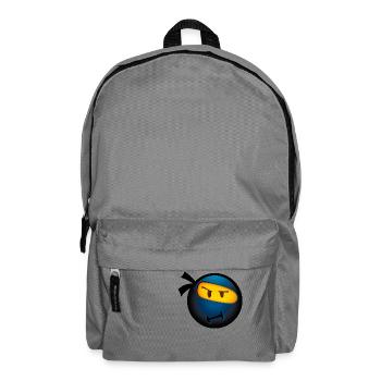 Smiley Glossy Ninja - Backpack - elephant grey - Front