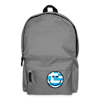 Smiley Greece - Backpack - elephant grey - Front