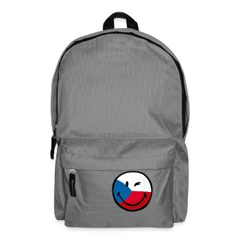 Smiley Czech Republic - Rucksack - Mittelgrau - Vorne