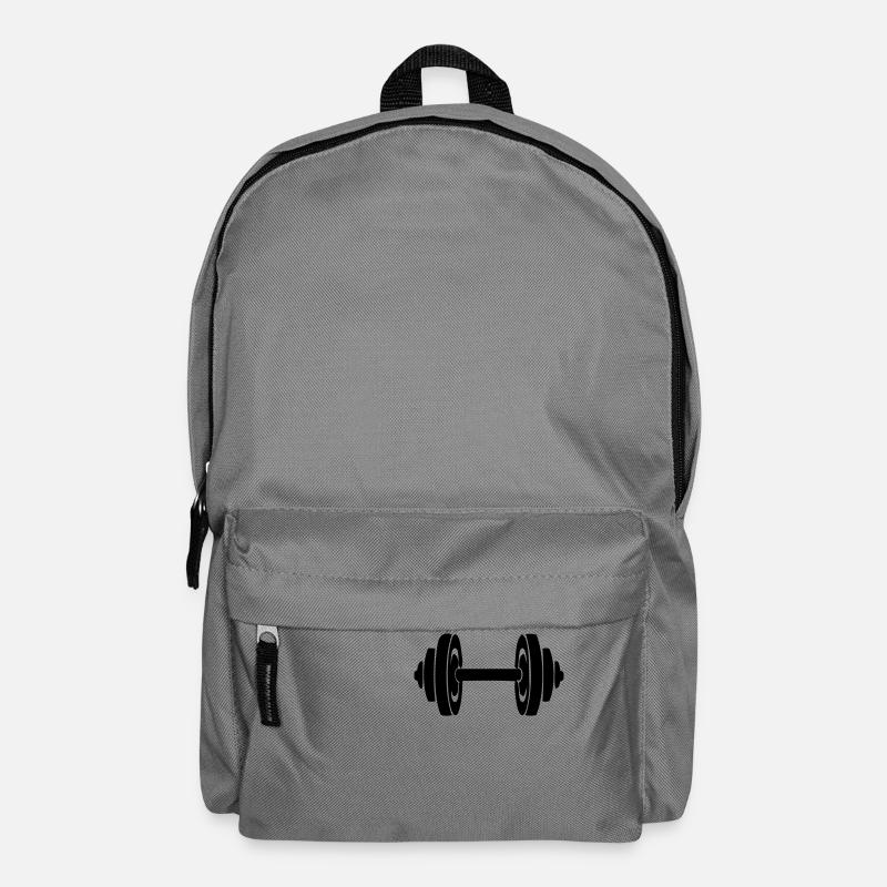 hantel_001 - Rucksack - Mittelgrau