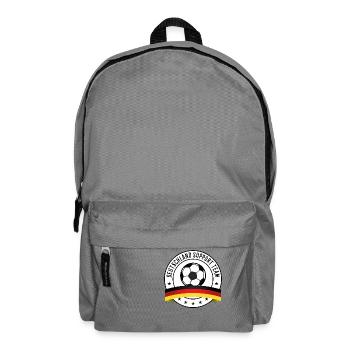 deutschland support fußball - Rucksack - Mittelgrau - Vorne