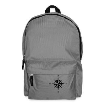 Kompass - Rucksack - Mittelgrau - Vorne