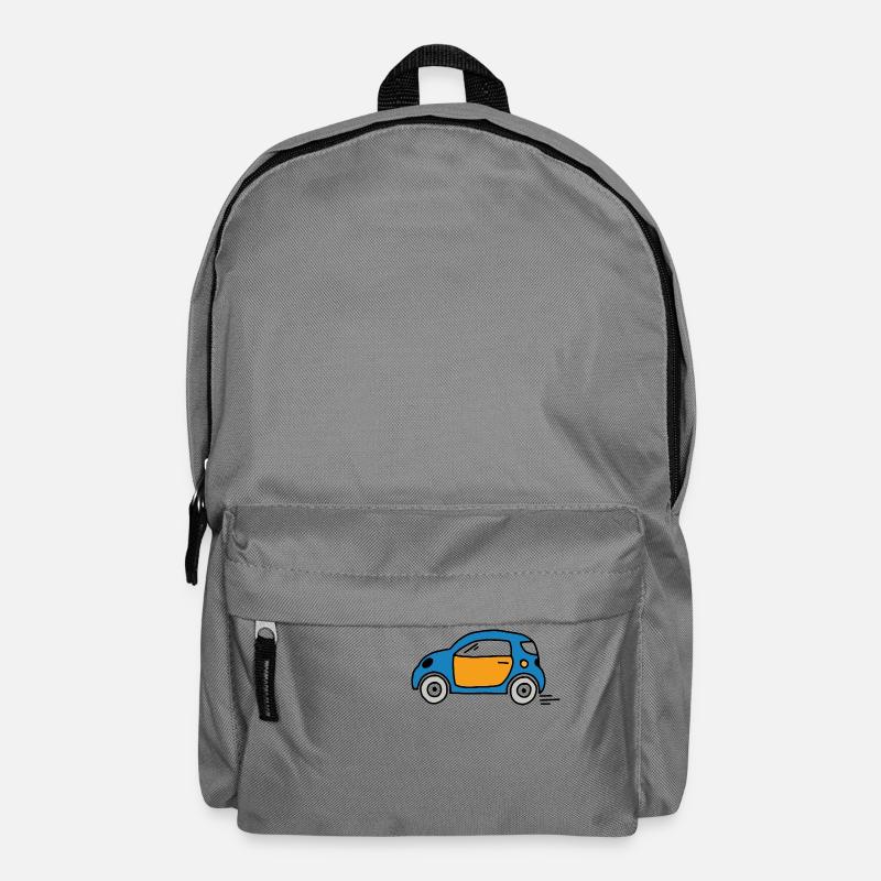 Auto - Rucksack - Mittelgrau