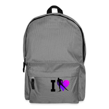 Men's Cross-Country Skating Skating Classic - Backpack - elephant grey - Front
