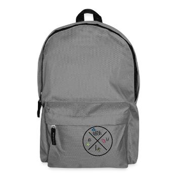Lustige Geschenke für Kinder - Rucksack - Mittelgrau - Vorne