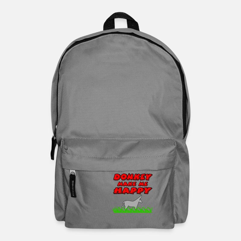 Esel - Rucksack - Mittelgrau