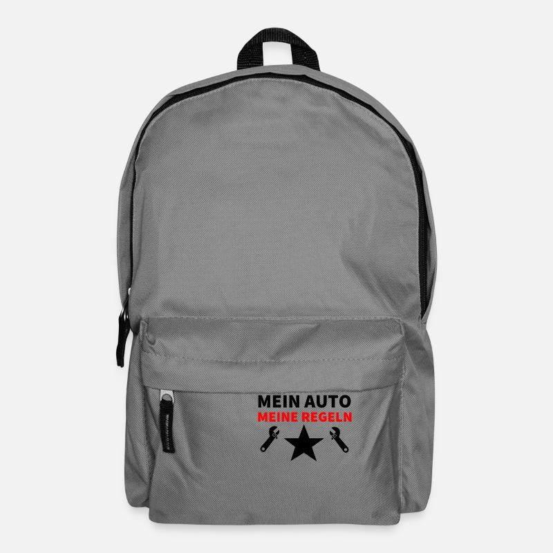 Auto - Rucksack - Mittelgrau