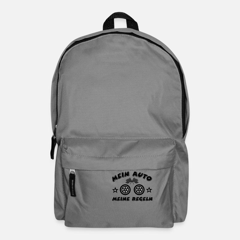 Auto - Rucksack - Mittelgrau
