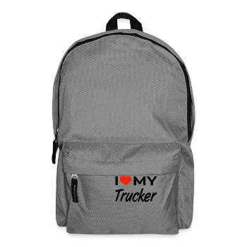 Trucker - Rucksack - Mittelgrau - Vorne