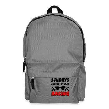 Auto - Rucksack - Mittelgrau - Vorne