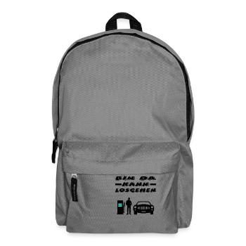Auto - Rucksack - Mittelgrau - Vorne