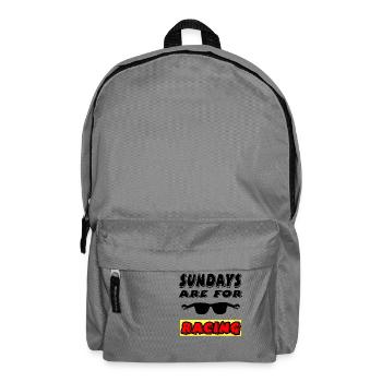 Auto - Rucksack - Mittelgrau - Vorne