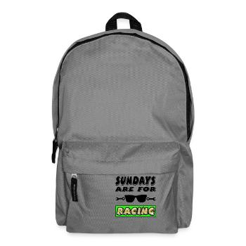 Auto - Rucksack - Mittelgrau - Vorne