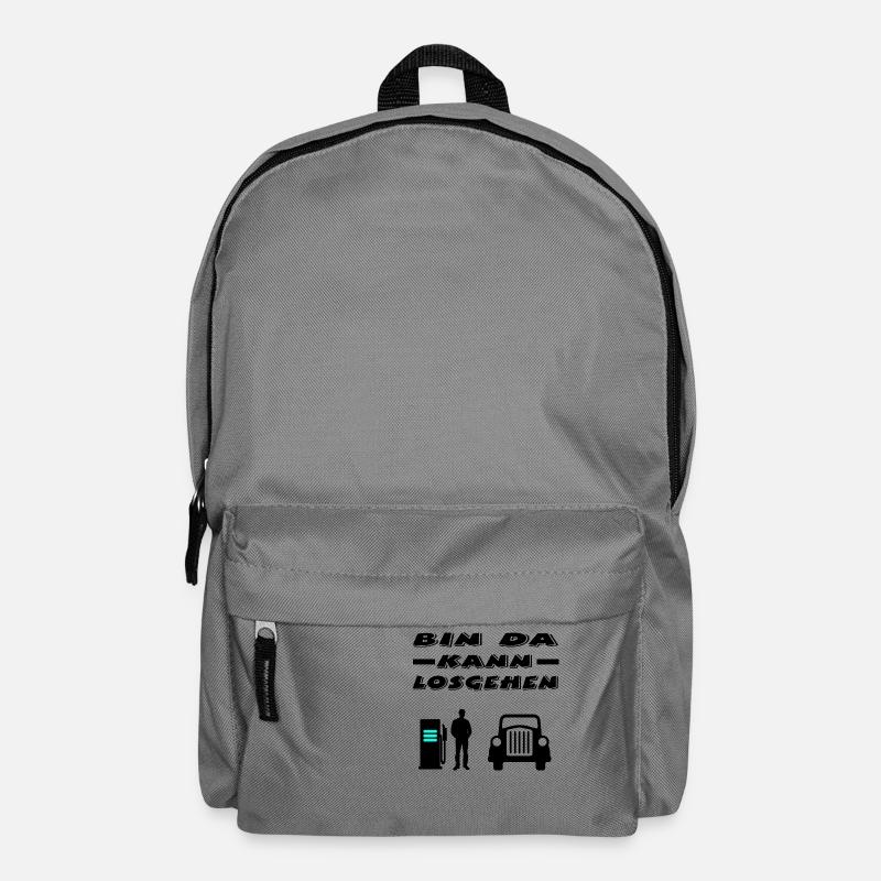 Auto - Rucksack - Mittelgrau