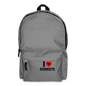 Âne - Sac à dos - gris éléphant - Devant