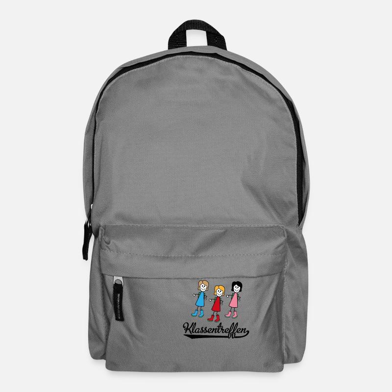 Lustiges Klassentreffen - Rucksack - Mittelgrau