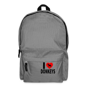Âne - Sac à dos - gris éléphant - Devant