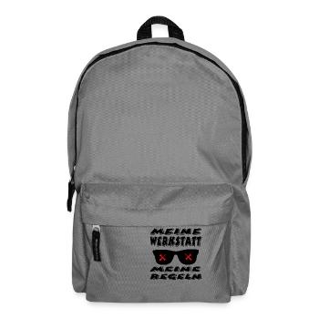 Werkstatt - Rucksack - Mittelgrau - Vorne