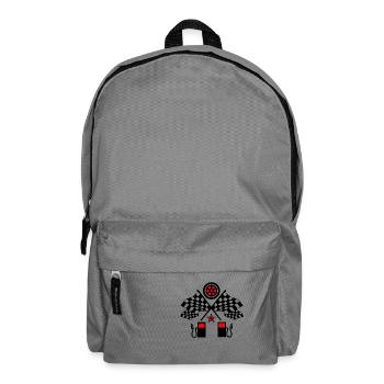 Auto - Rucksack - Mittelgrau - Vorne