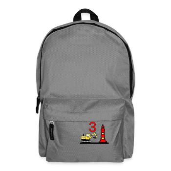 Bagger - Rucksack - Mittelgrau - Vorne