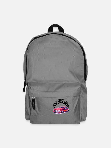 Auto - Rucksack - Mittelgrau