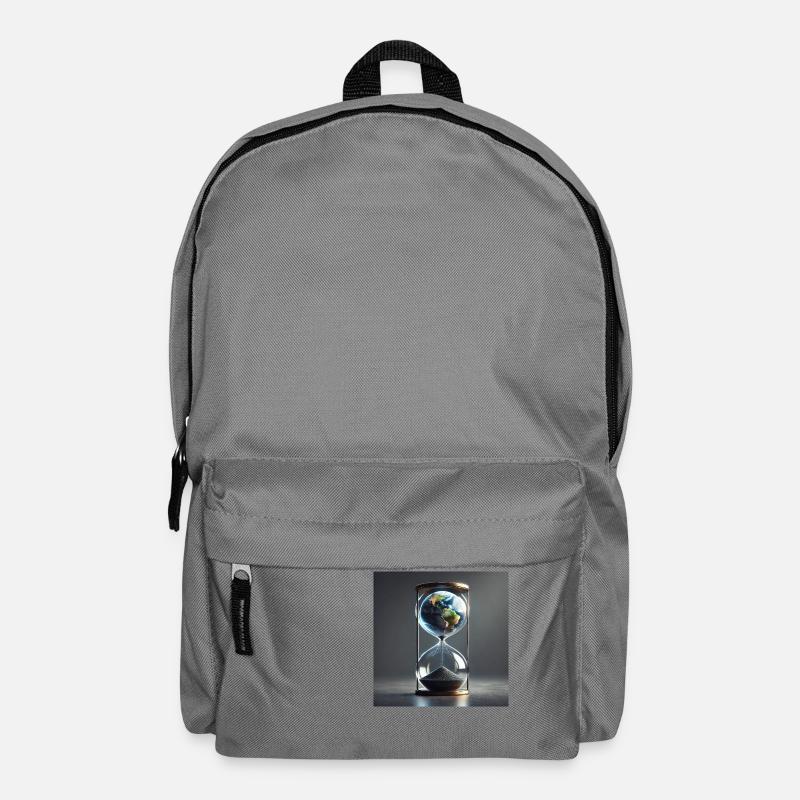 Le temps presse ! (C) - Sac à dos - gris éléphant