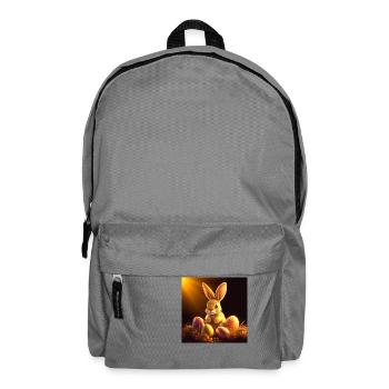 Hasenglück Reloaded - Rucksack - Mittelgrau - Vorne