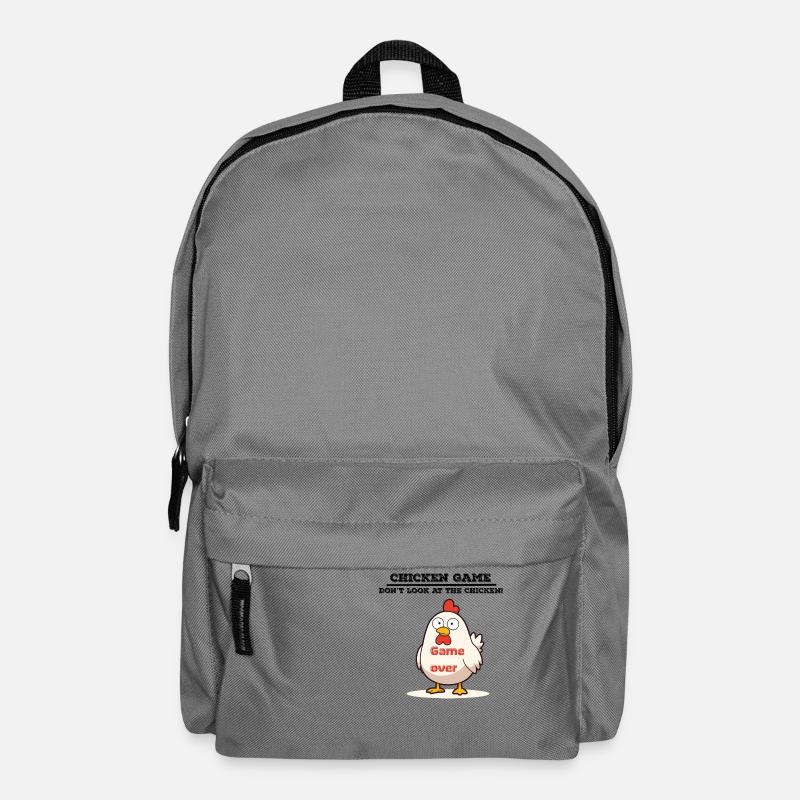 Chicken game - Rucksack - Mittelgrau