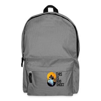 boo sheet Zeichenfläche 1 - Rucksack - Mittelgrau - Vorne