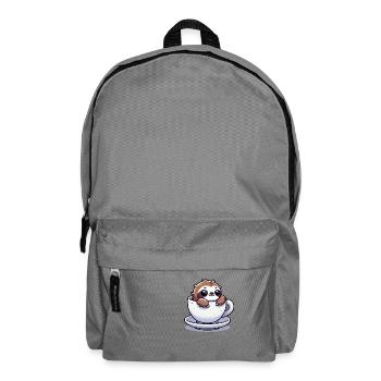 Sloth Coffee Mug - Backpack - elephant grey - Front
