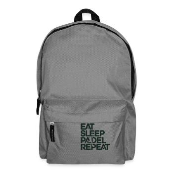 Eat sleep padel repeat 1 - Rucksack - Mittelgrau - Vorne