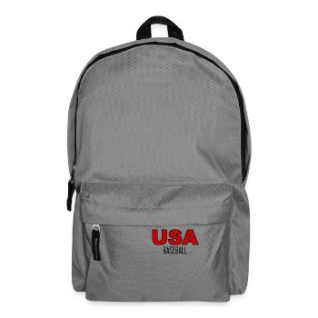 USA Baseball - US - United States of America - Rucksack - Mittelgrau - Vorne